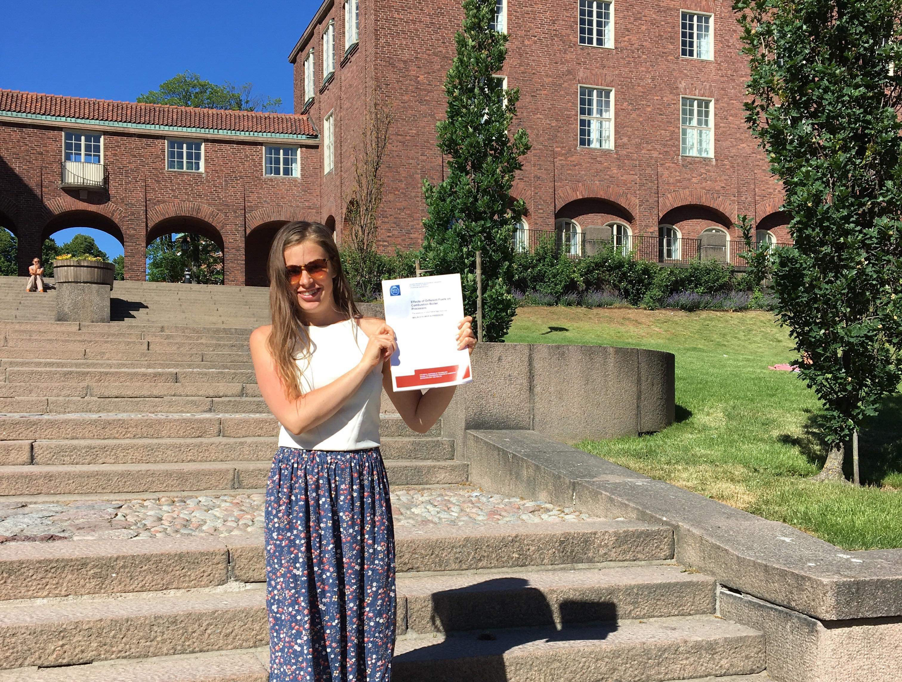 Malin Stauber Alfredsson, KTH, examensarbete