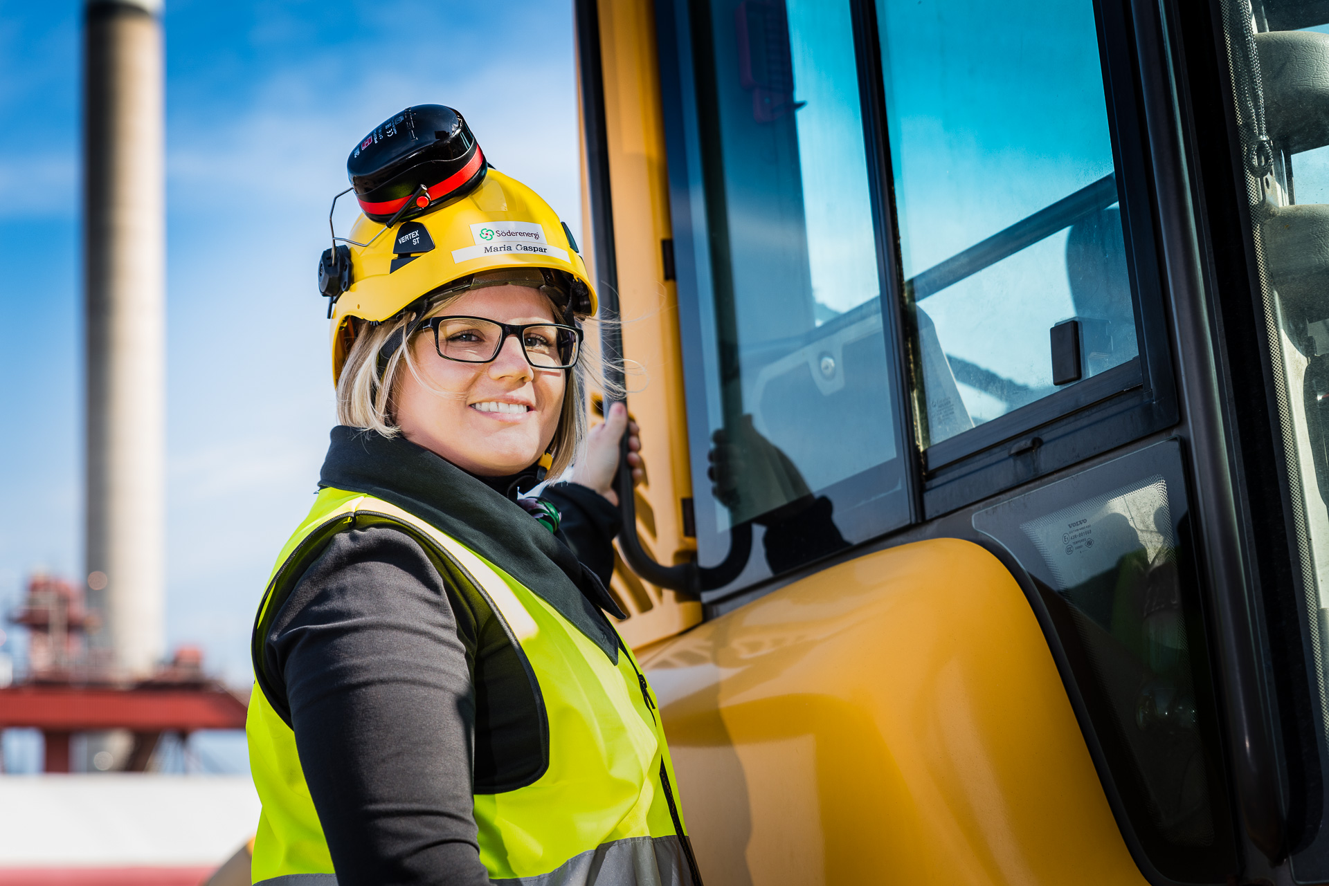 Maria Gaspar, samordnare för Miljö, Hälsa & Säkerhet