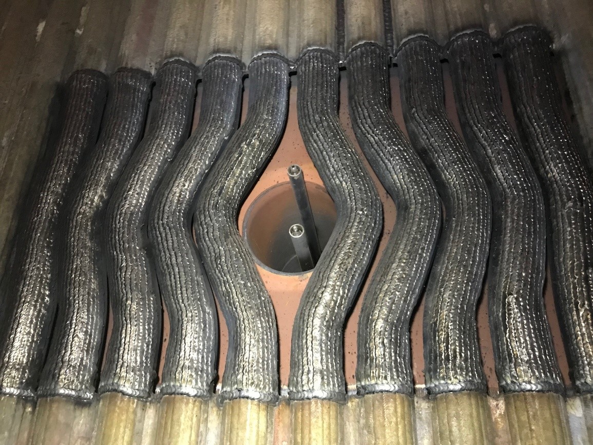 Inconel625, ammoniakinsprutning och akustisk temperaturmätning