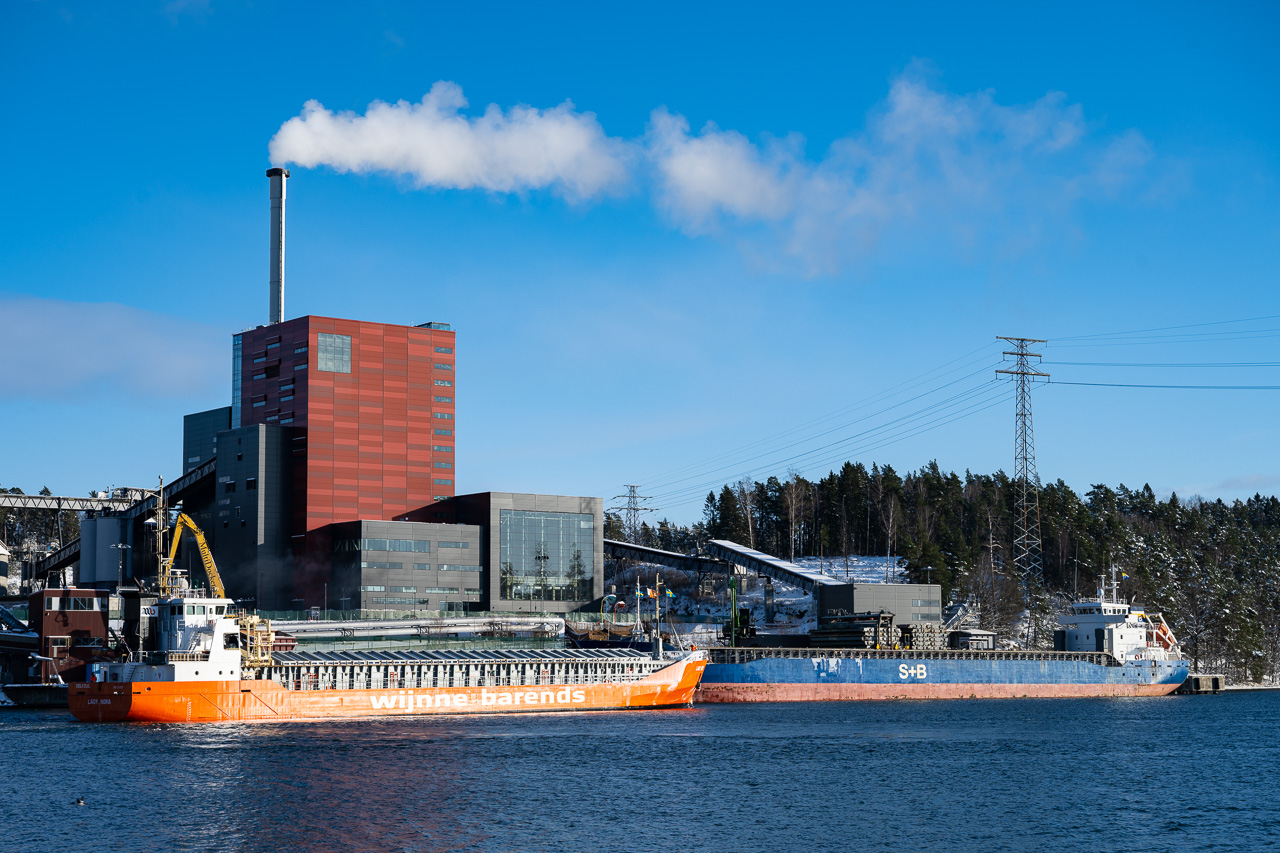 Igelsta kraftvärmeverk och hamn