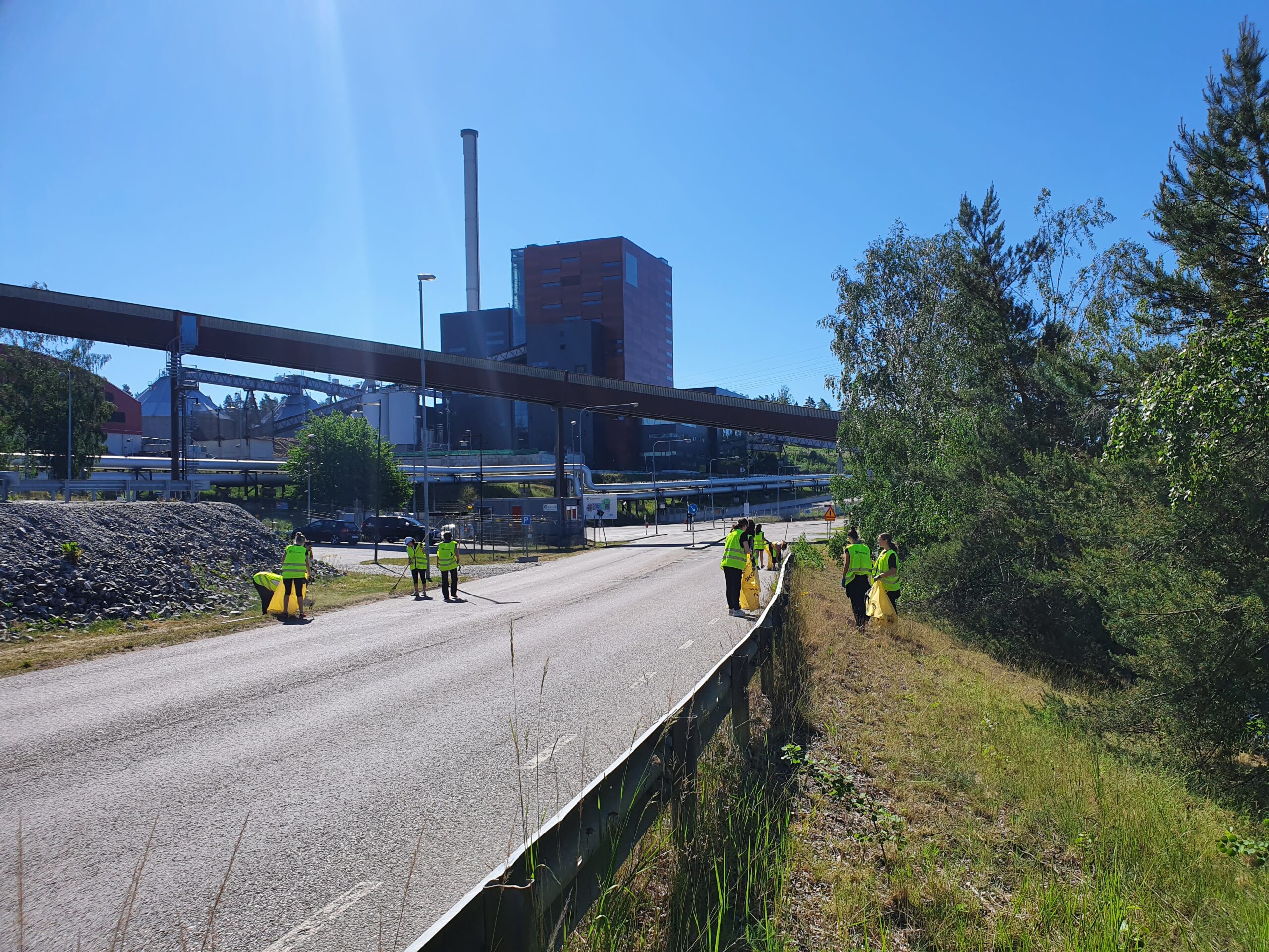 Städdag med Städa Sverige